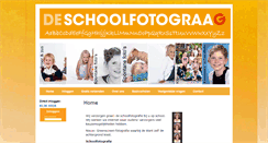 Desktop Screenshot of deschoolfotograag.nl