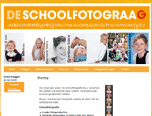 Tablet Screenshot of deschoolfotograag.nl